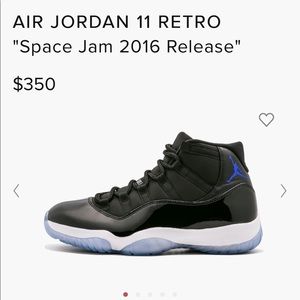 Air Jordan 11s Special Edition Space Jam Release